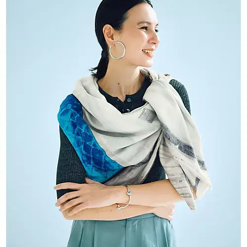 Faliero Sarti Cattedrale St.Sophia／シルクスカーフ ￥82,500