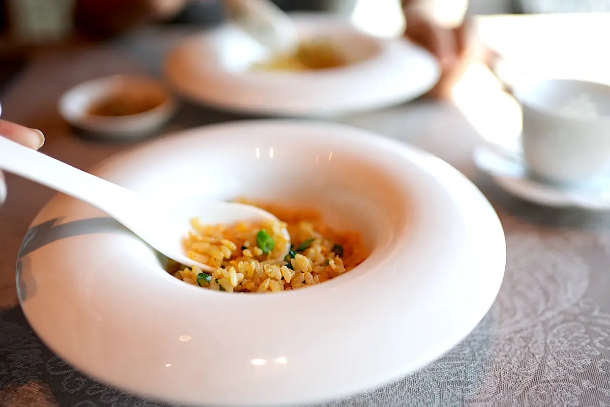 上海蟹ミソ入りチャーハン