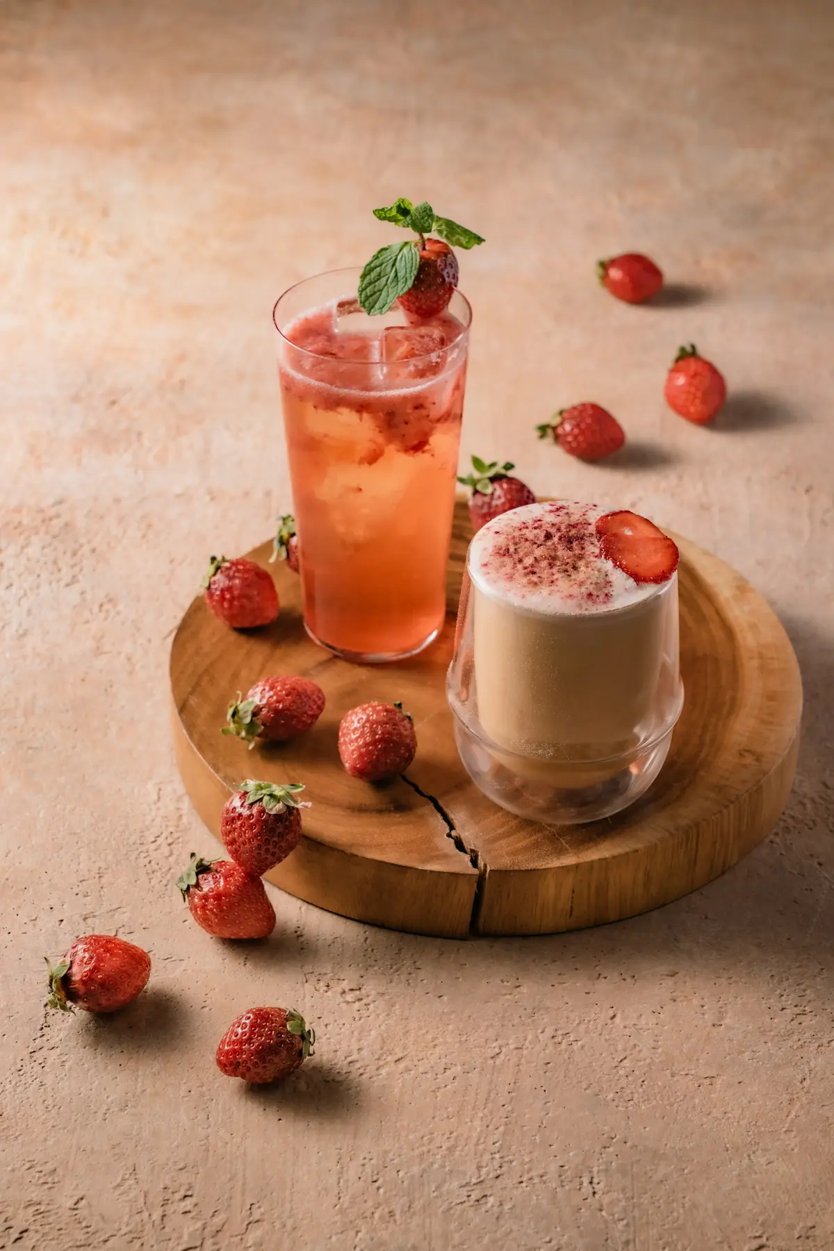 アフタヌーンティー シックスセンシズ京都 Café Sekki ストロベリー・ホワイトモカ ストロベリー・シュラブ