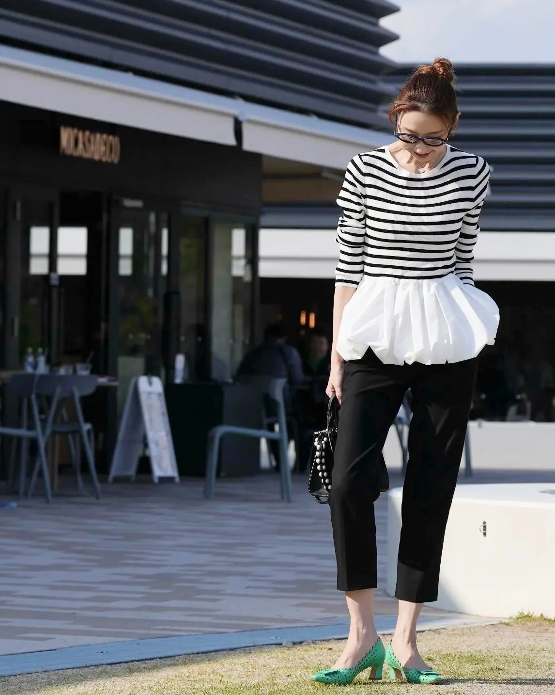 春風に誘われて🌸甘めの軽やかコーデ①【Uの画像_4