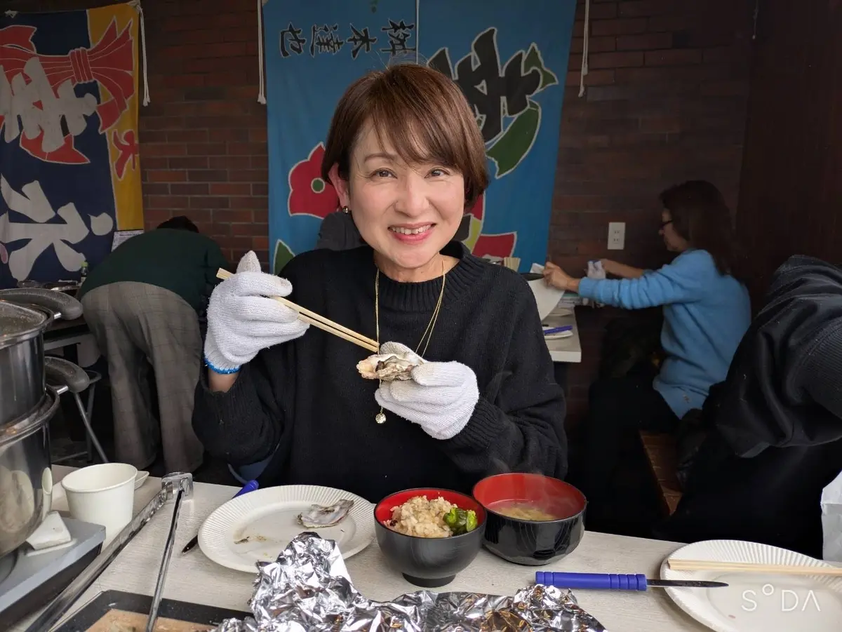 牡蠣を求めて播磨灘の室津への画像_7