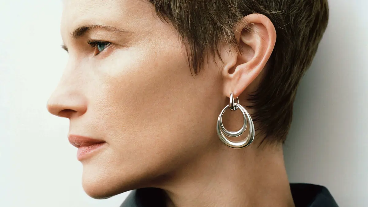 ジョージ ジェンセン　ピアス　オフスプリング ラージ