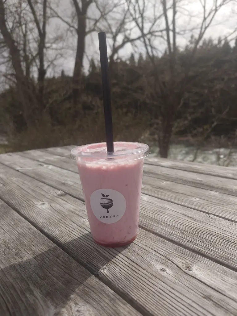 田沢湖ひなたエキスのスムージー
