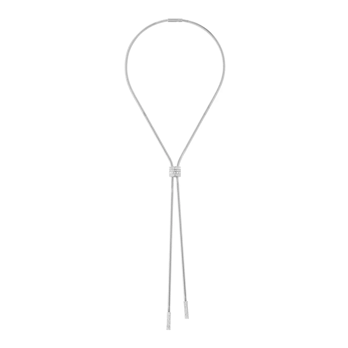 キャトル ラディアント ダイヤモンド タイネックレス ラージ