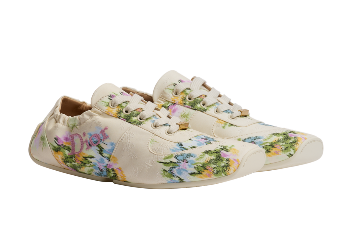 Dior花柄スニーカー