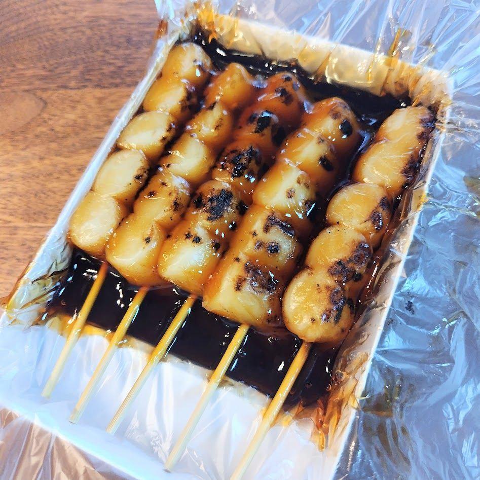 大阪十三　喜八洲のみたらし団子