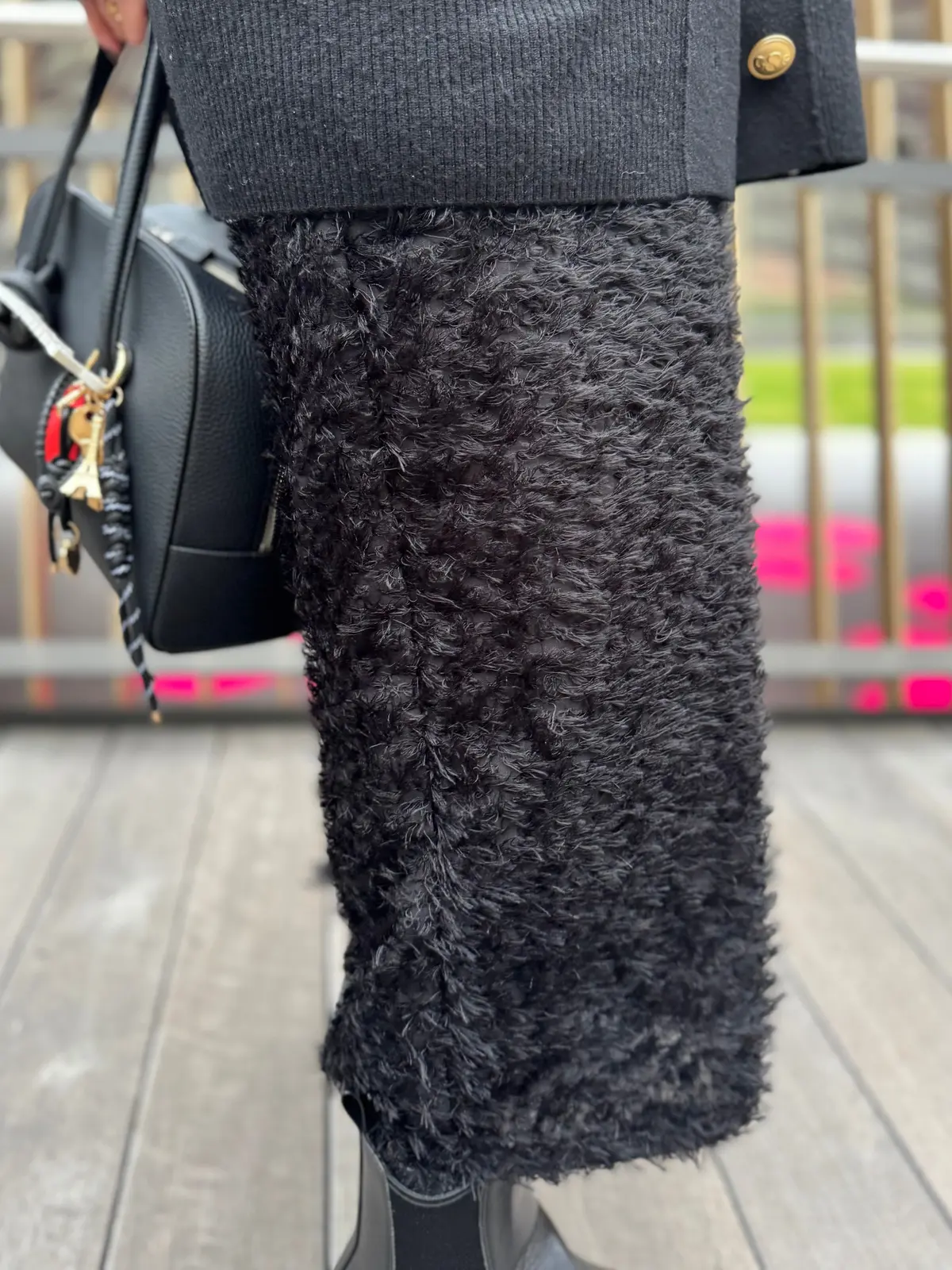 黒をメインにした帰省中の2コーデ｜梅田ラの画像_6