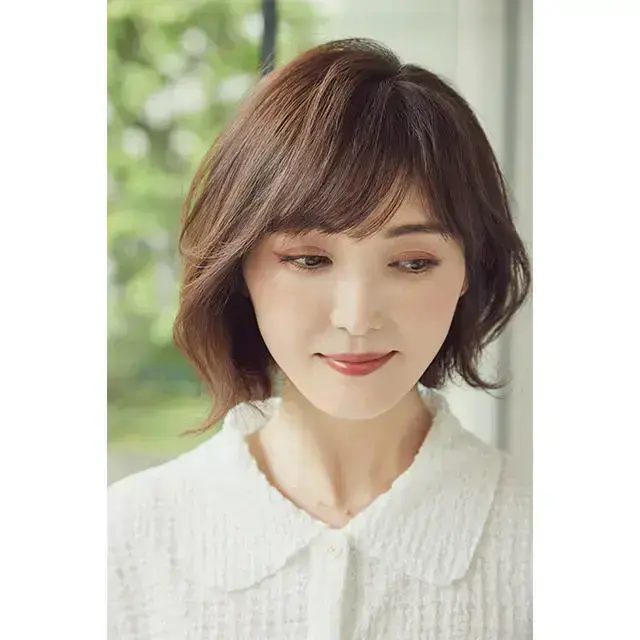 トレンドの「丸みボブ」がエレガントな華やかさ