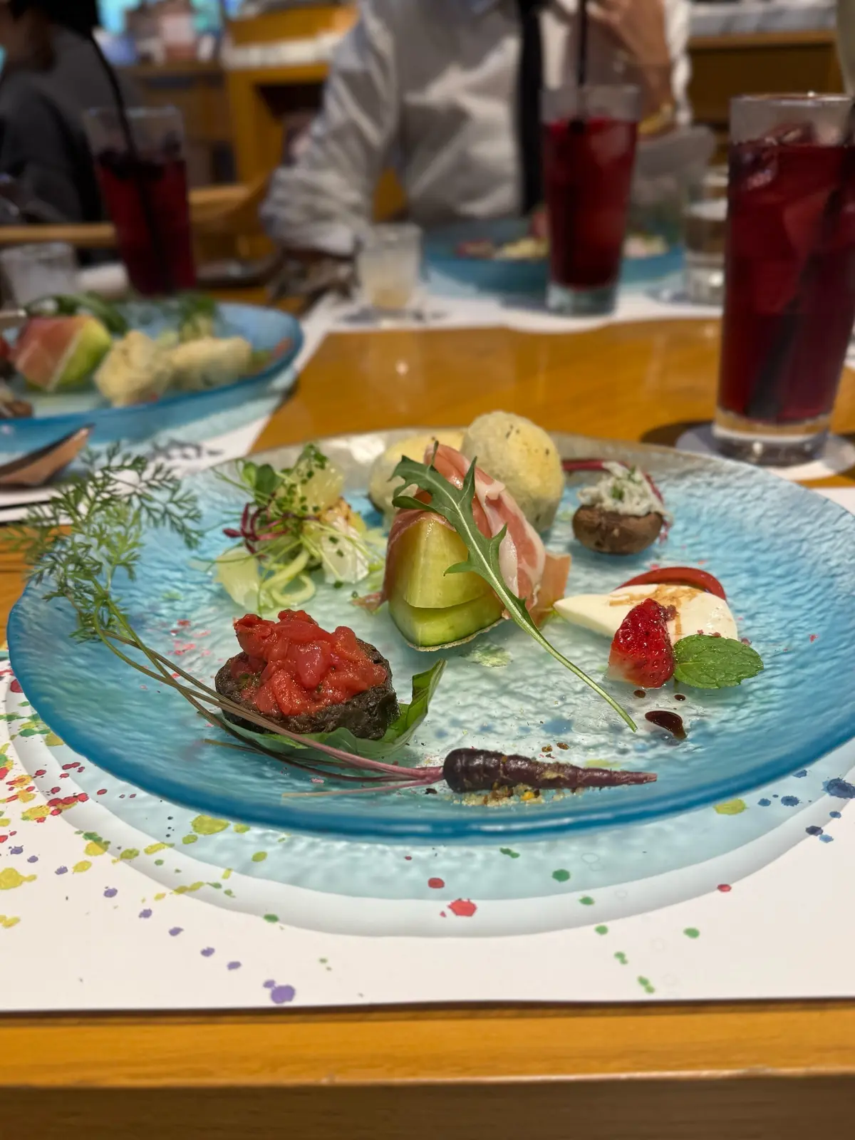 トラットリア庭　料理写真　前菜