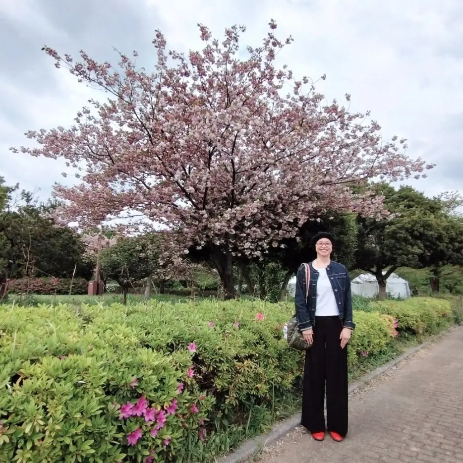 日暮里・舎人ラインに乗ってネモフィラ❀をの画像_5