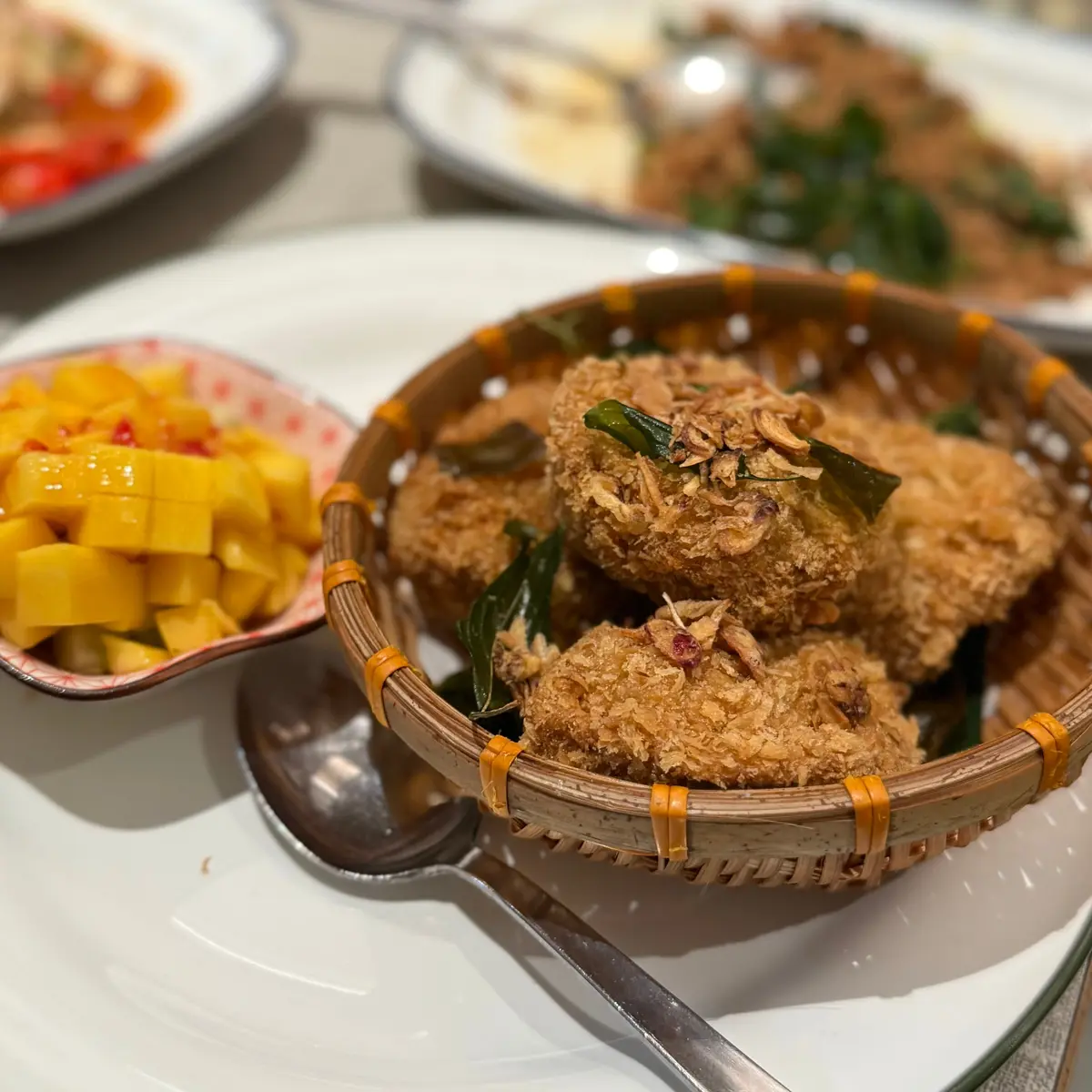 ・えびとイカのすり身揚げ