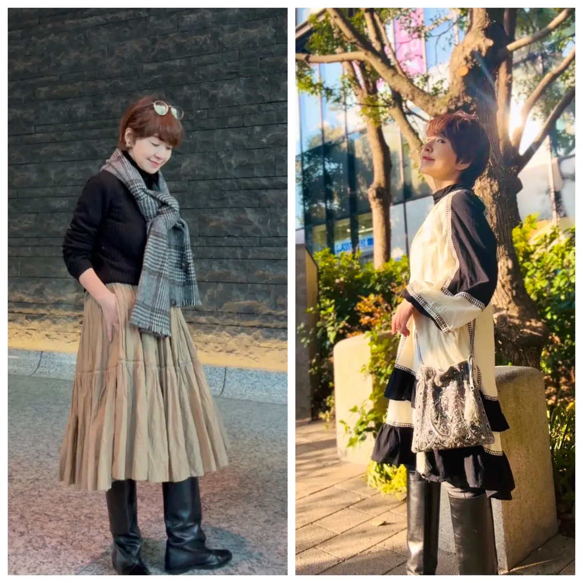 ブラックベースで春へシフト　　大人のワンの画像_1