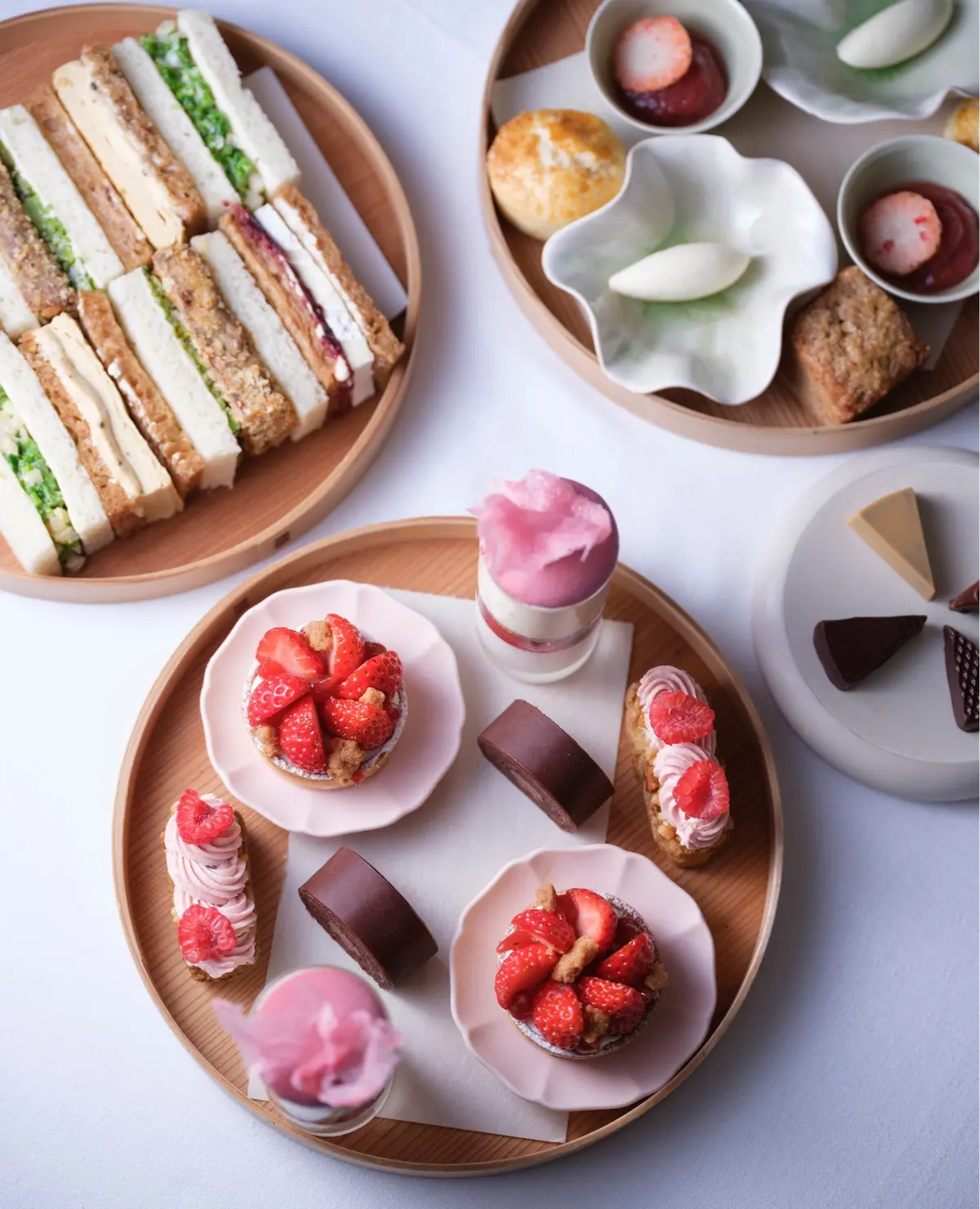 アフタヌーンティー　京都The Shinmonzen　Jean-Georges at The Shinmonzen　サンドウィッチ　スイーツ