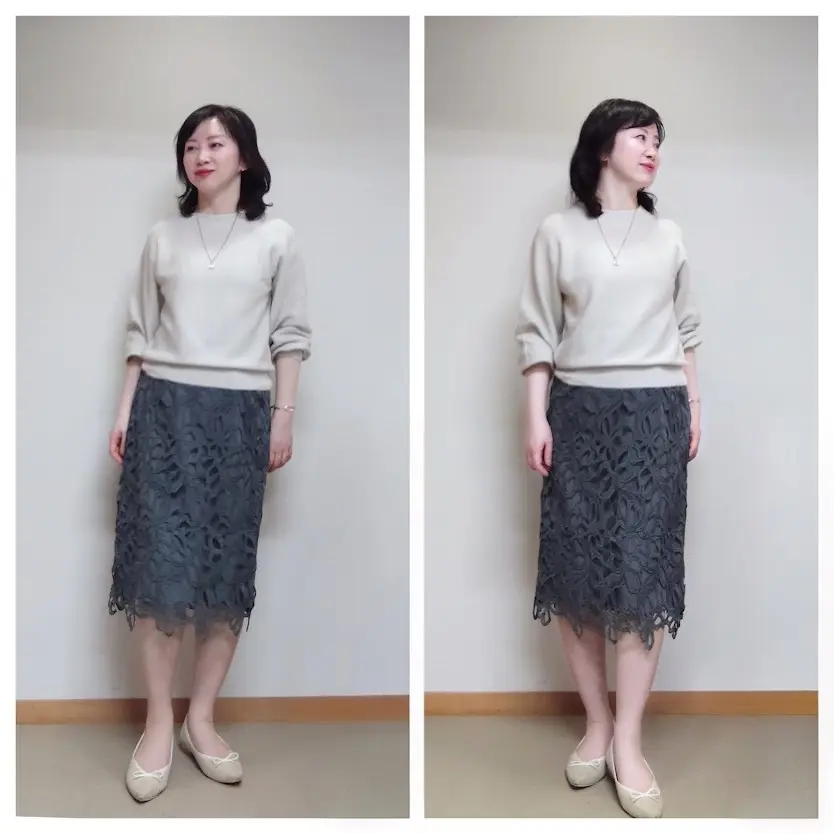 4月中旬。アラフィフ秘書お仕事毎日服の画像_5