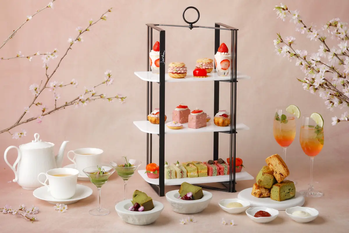 アフタヌーンティー　フォーシーズンズ大阪　ジャルダン