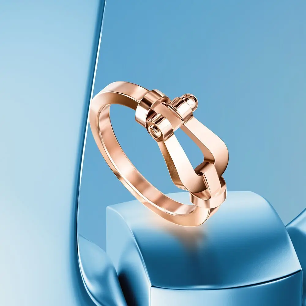 フレッド「フォース 10」リング ピンクゴールド