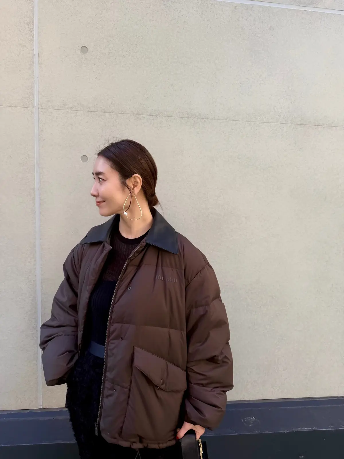 エディター東原妙子　鮨服 ダウンコート