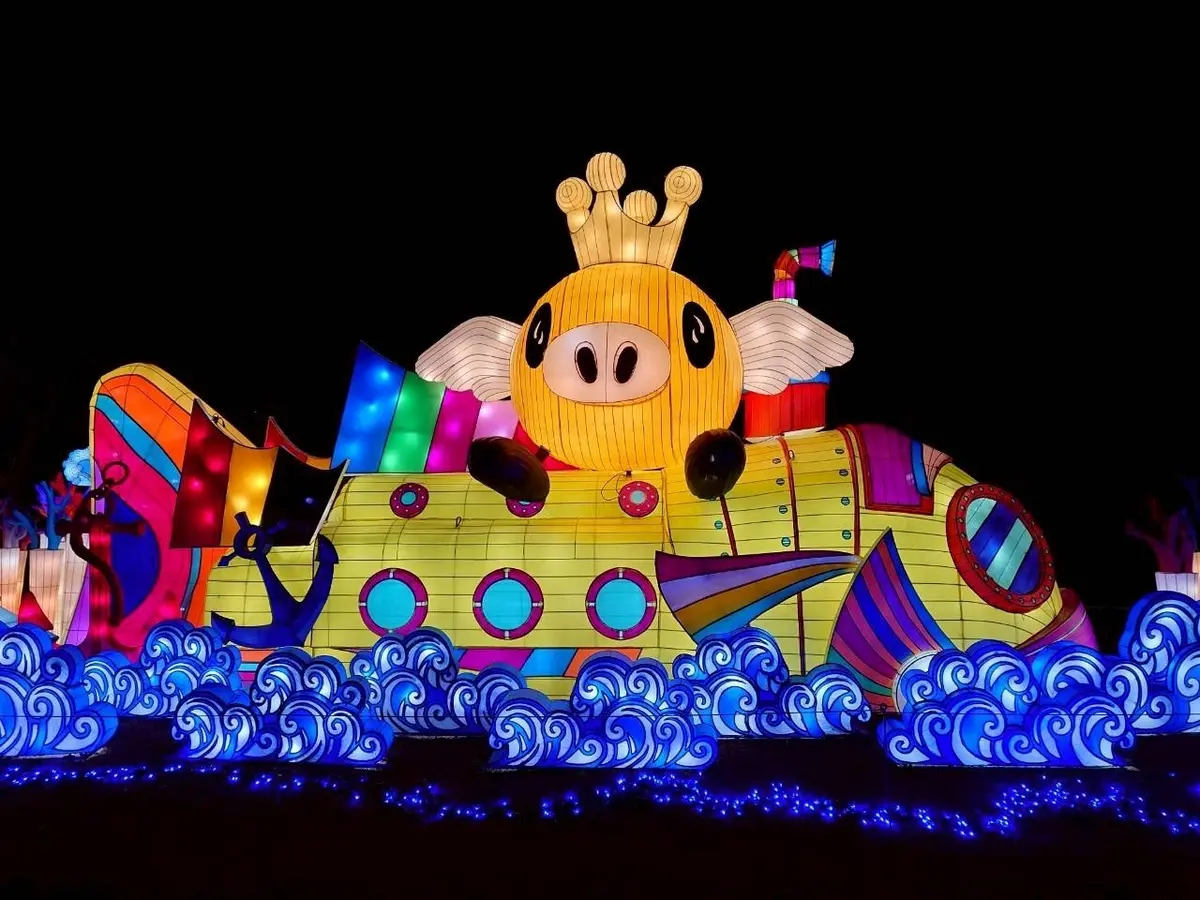 東京ドイツ村のウィンターイルミネーション