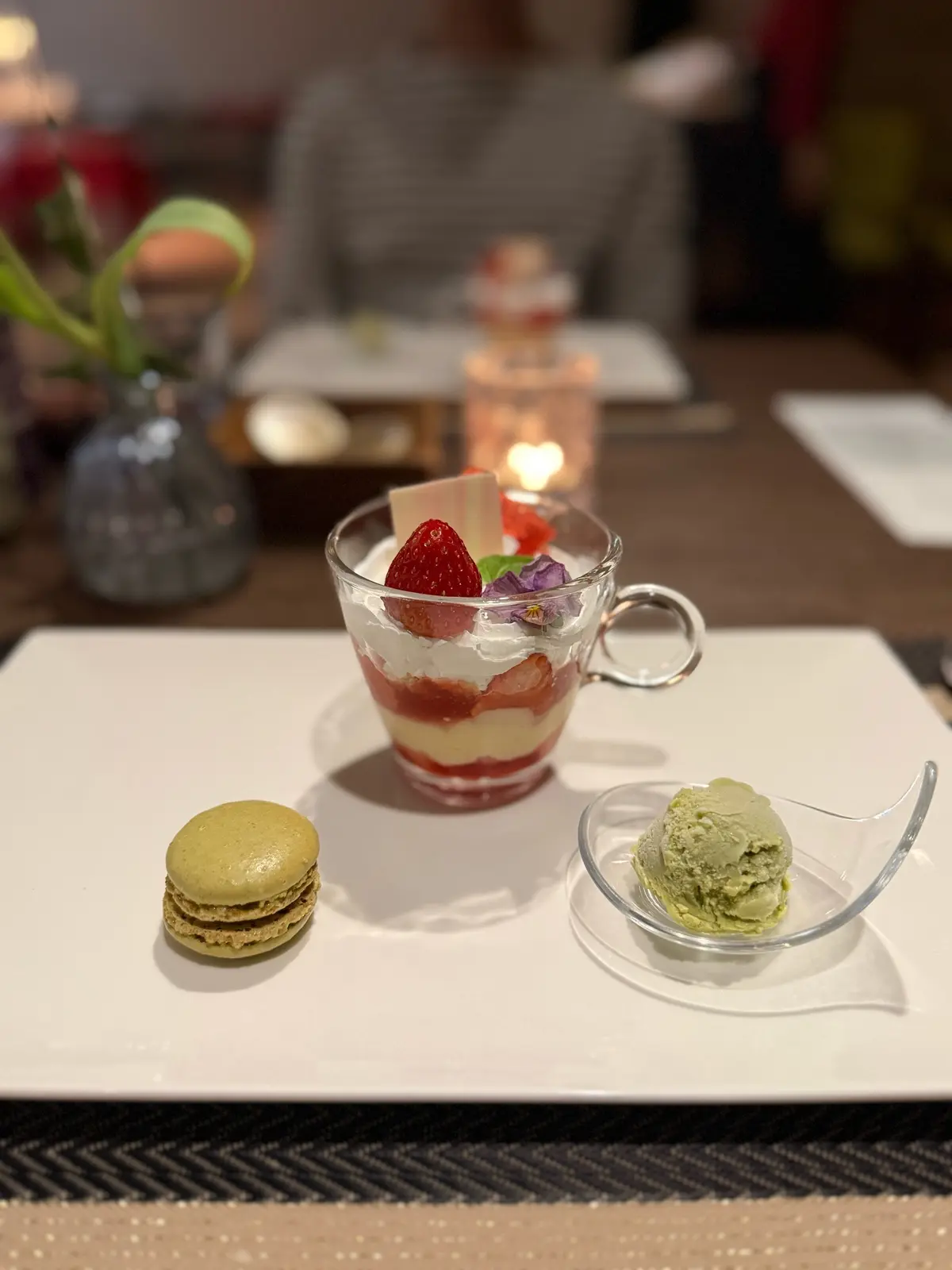 軽井沢マリオットホテル　レストラン　季節のディナーコース