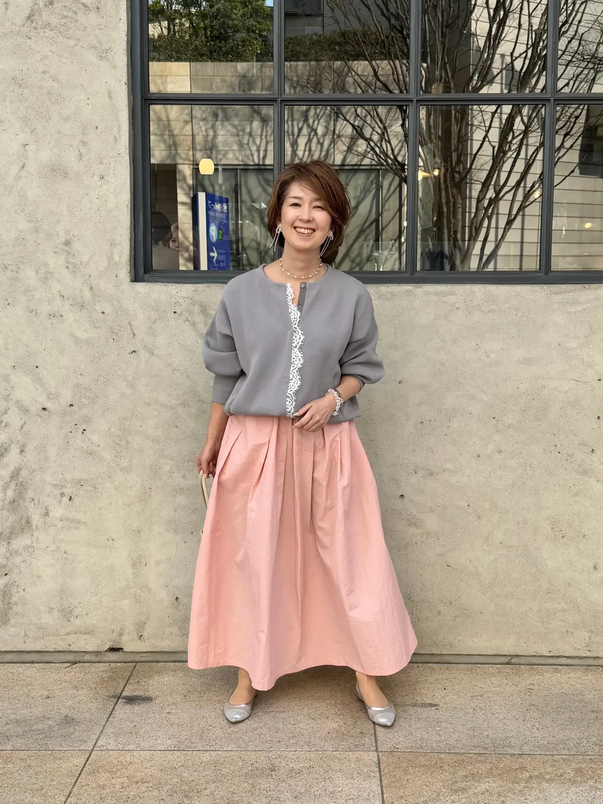 グレー×ピンクでつくる大人配色でバースデの画像_7