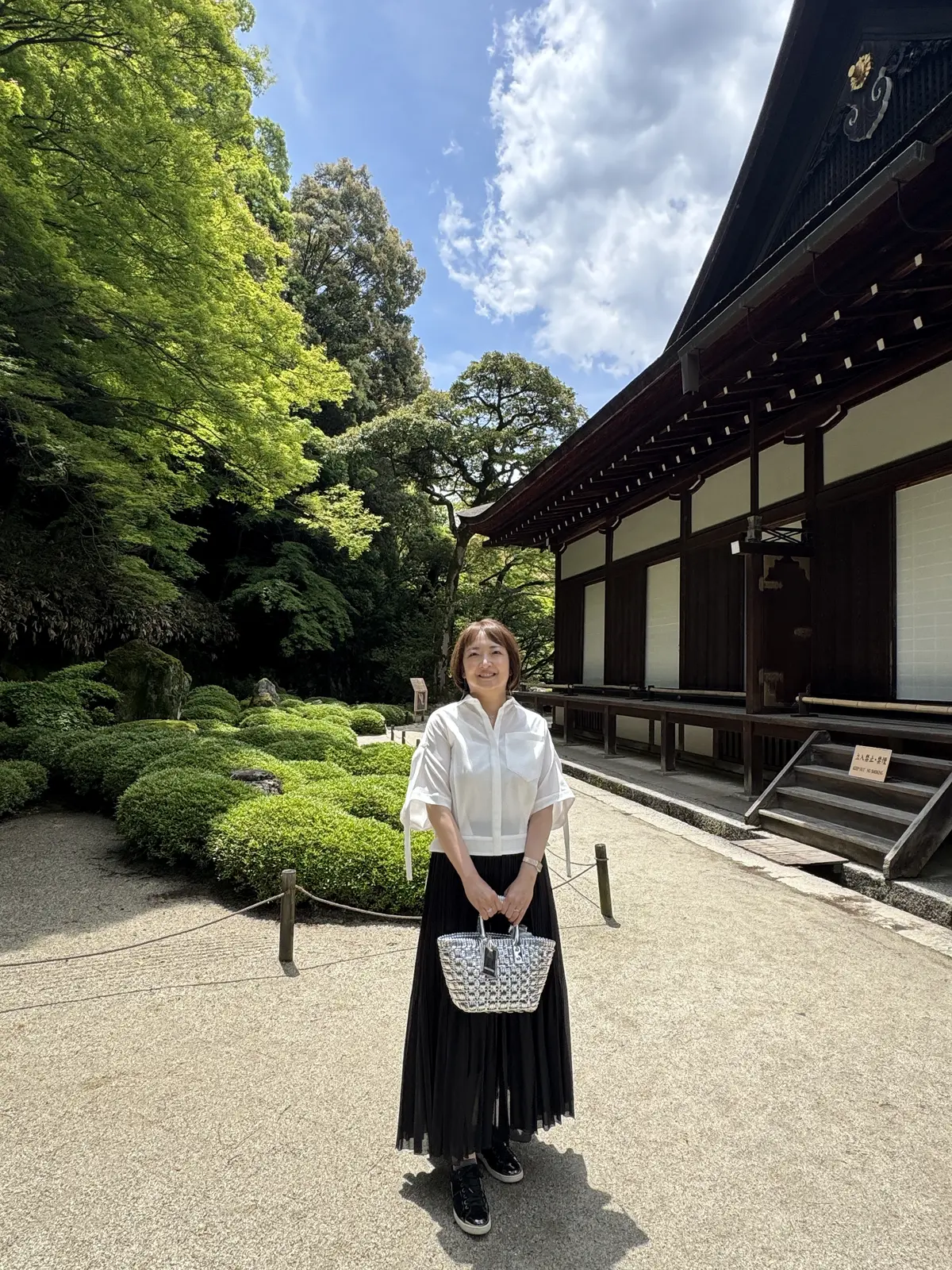 知恩院　方丈庭園　梅澤千佳子