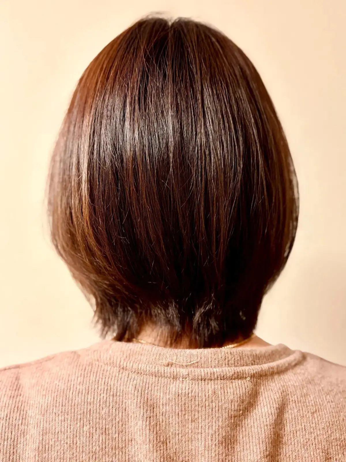 KINUJOで仕上げた髪