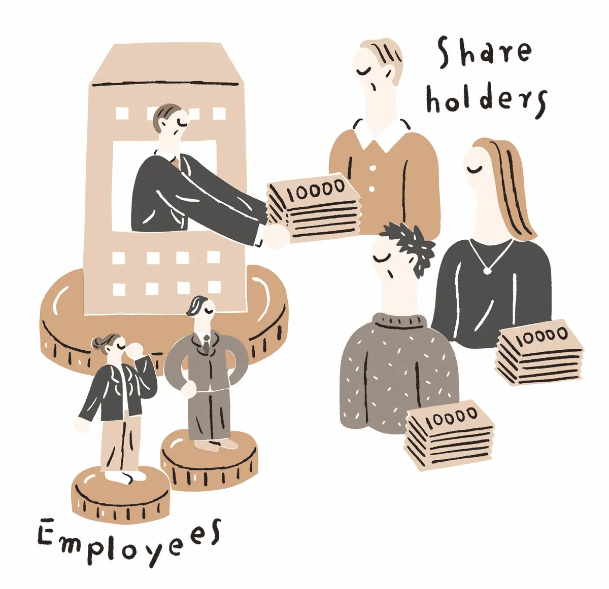 労働分配率・資本分配率　企業が稼いだ付加価値は、給料だけでなく 株主として受け取るのも必要な時代　気になる経済キーワードを解説：後編【50歳から知っておきたい経済の話】　