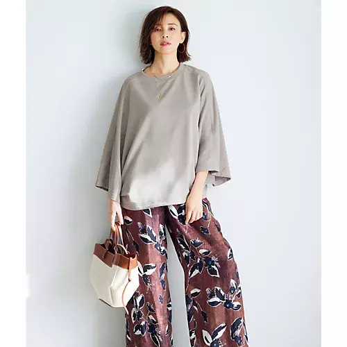 COGTHEBIGSMOKE×eclat NANCY TOP／リラクシー裾タックスウェット ￥24,200