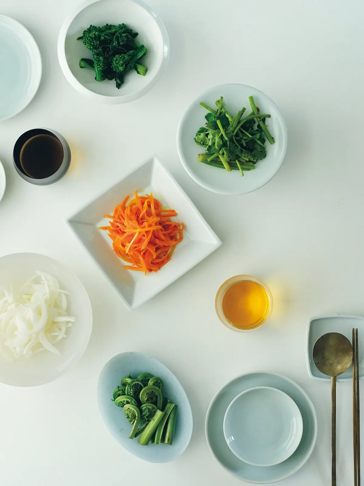 「春野菜のナムル」