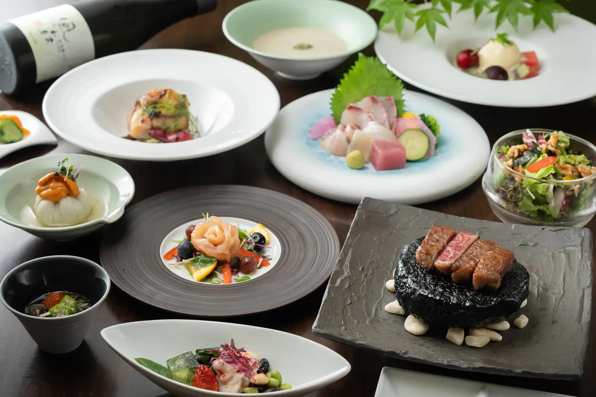 GOTENリゾート奥武雄温泉 風の森 料理 佐賀県 大人のひとり旅