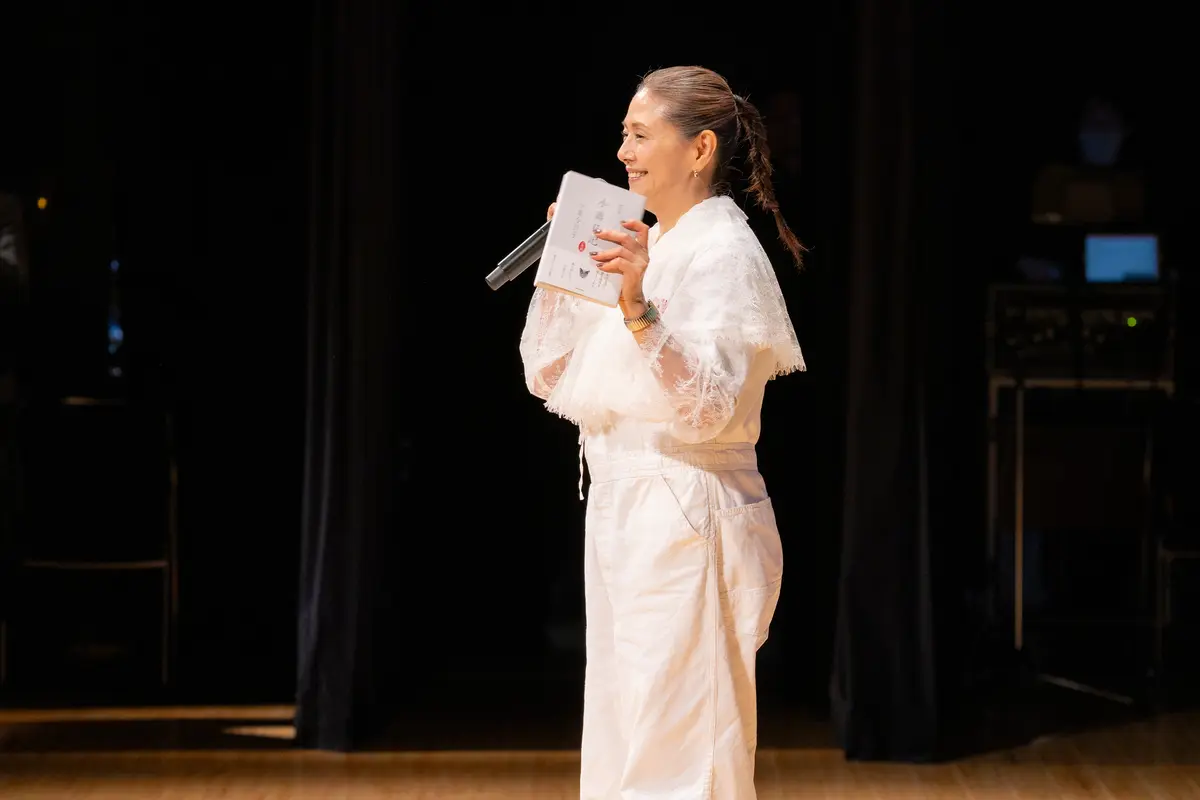 小泉今日子　小雨日記　トークショー　風景　これから、どう生きるかをじっくり考えたい