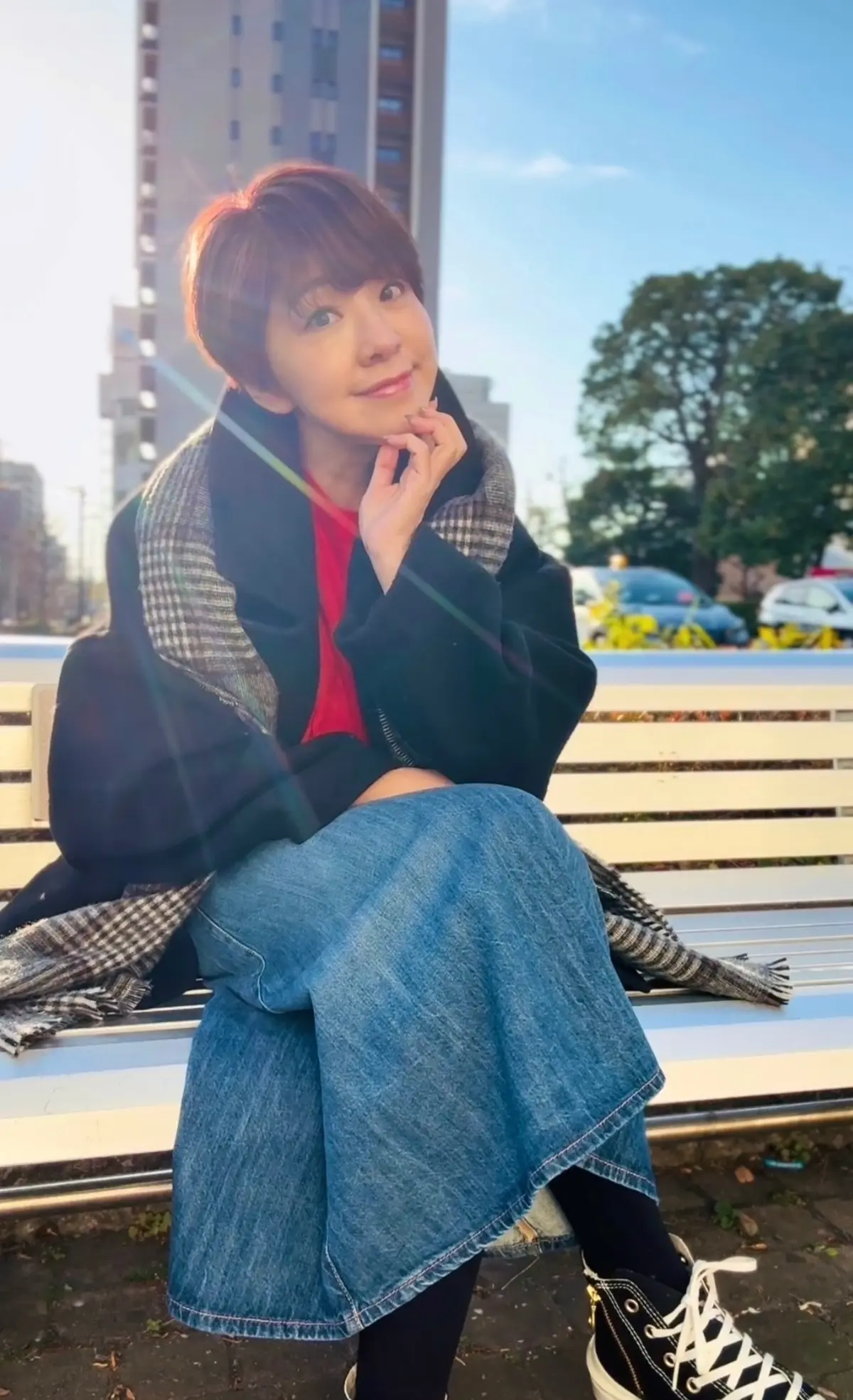 一月のヘアスタイルは前髪を軽くして抜け感の画像_3