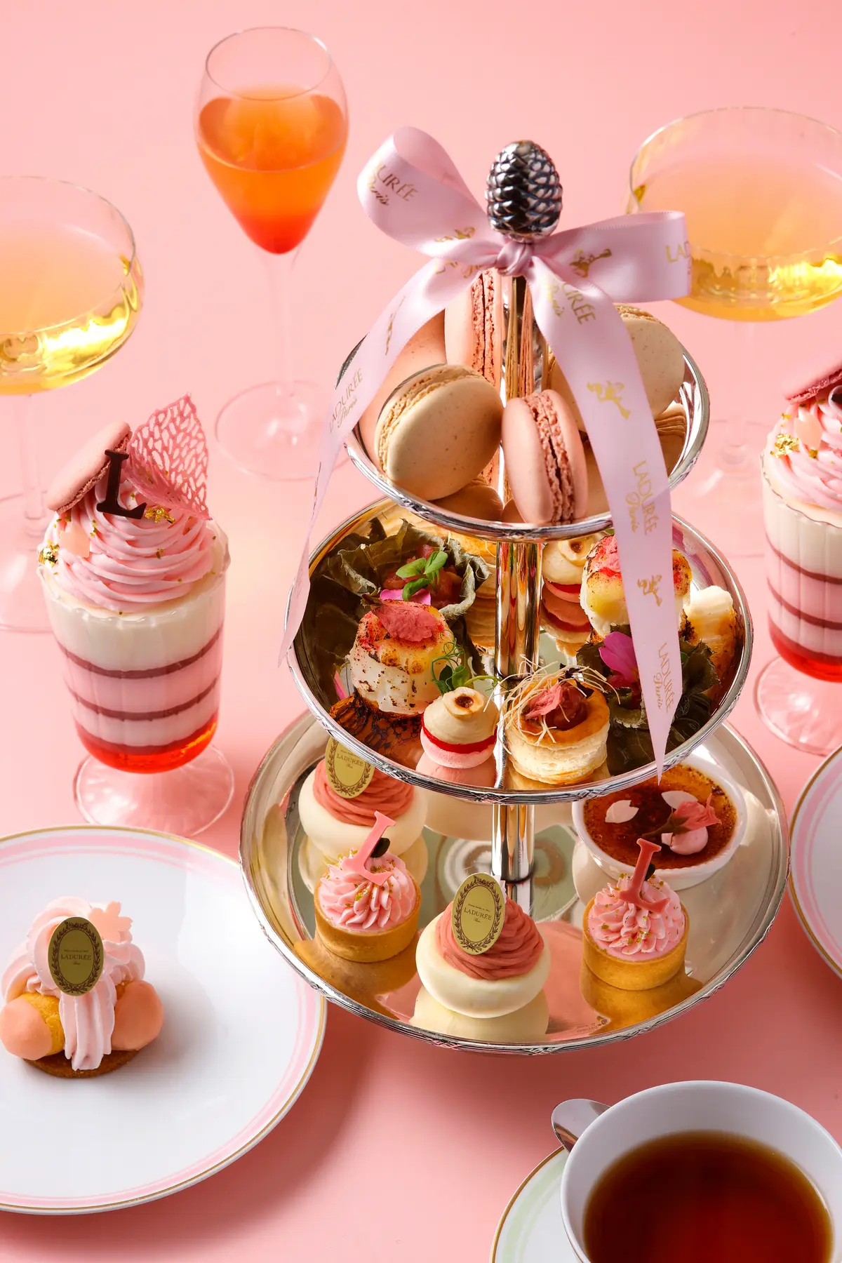 ラデュレ 2026年 桜アフタヌーンティー