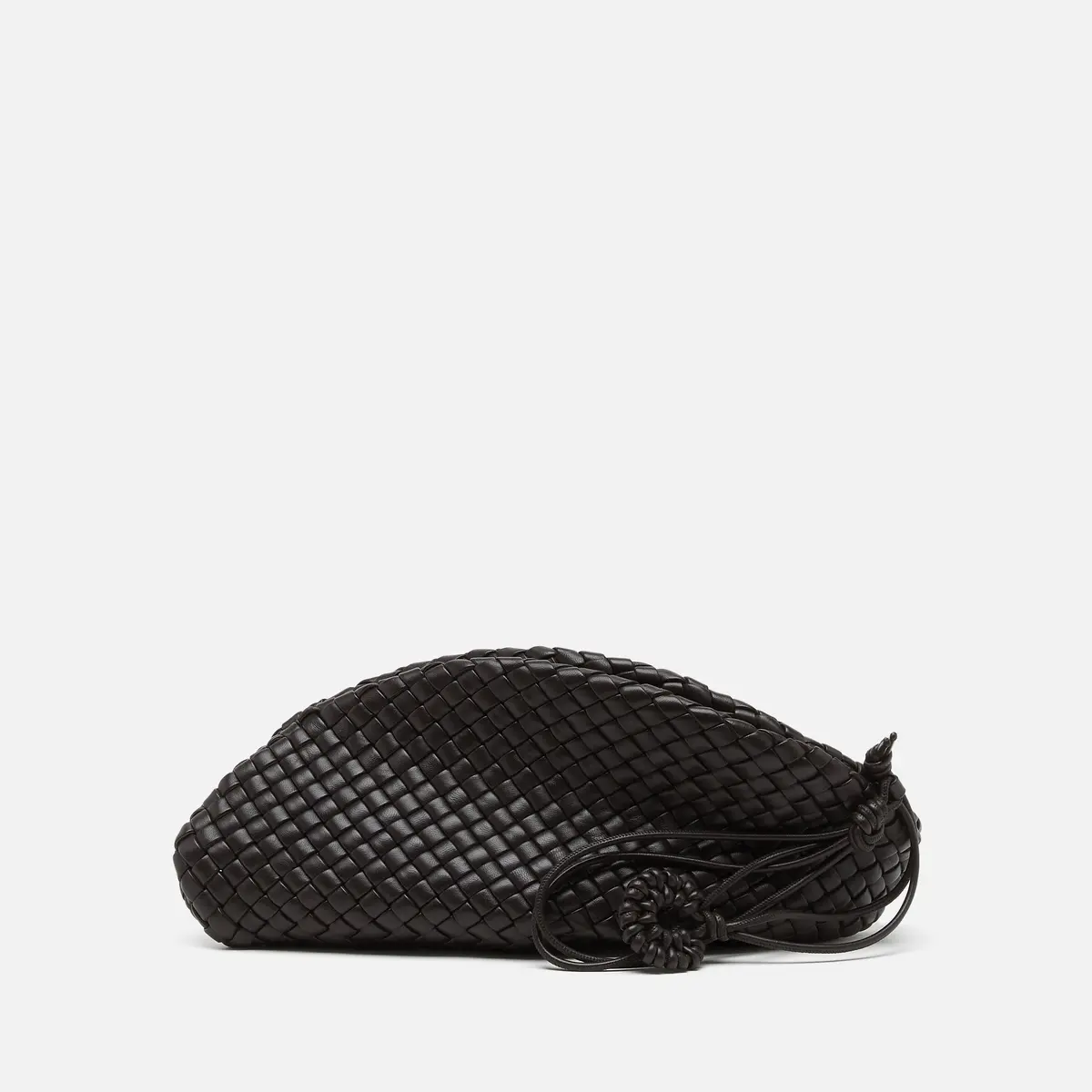 ボッテガ・ヴェネタ 新作クラッチバッグ　スモールオンダ　黒