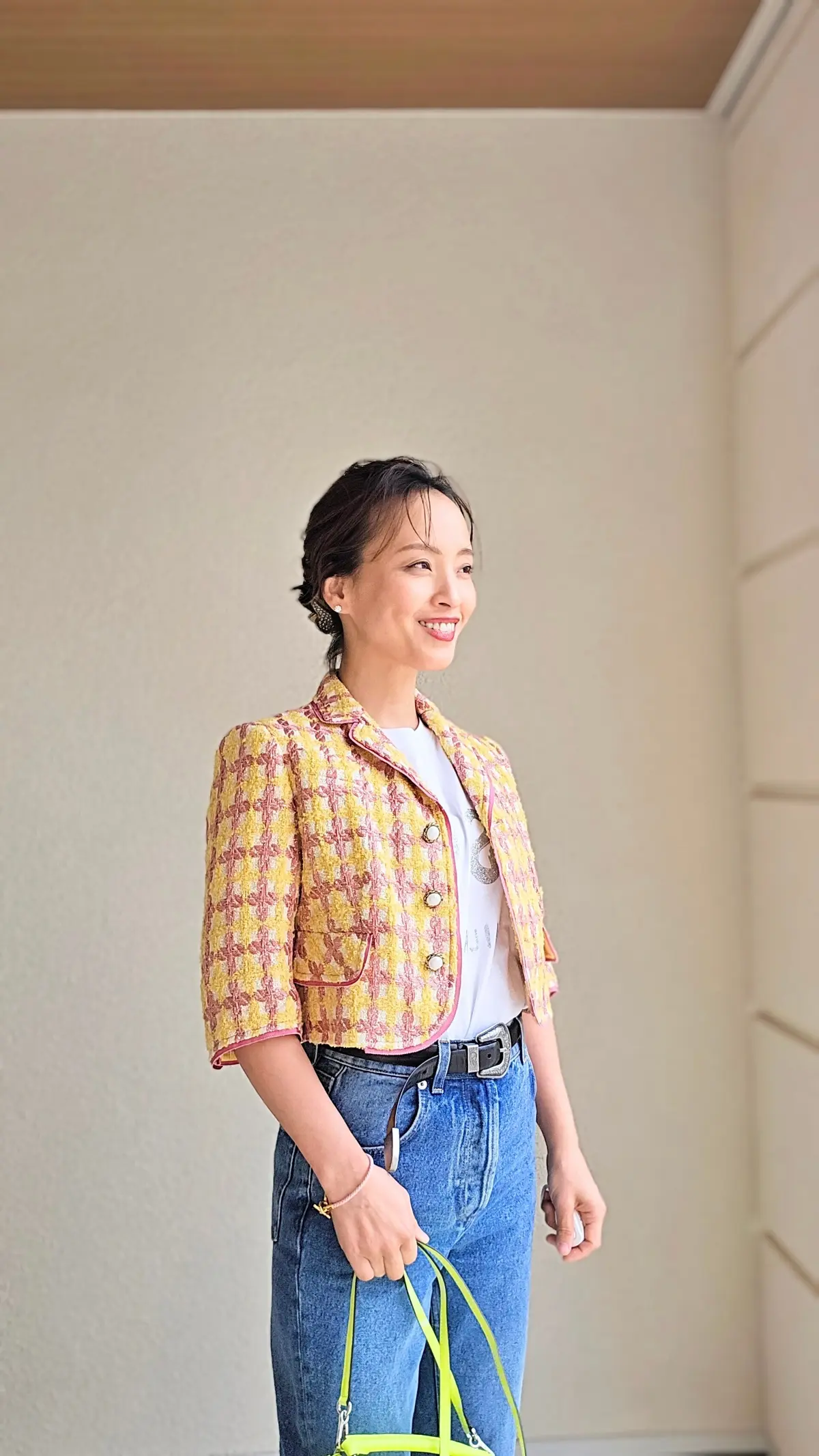 春コーデ　春アウター