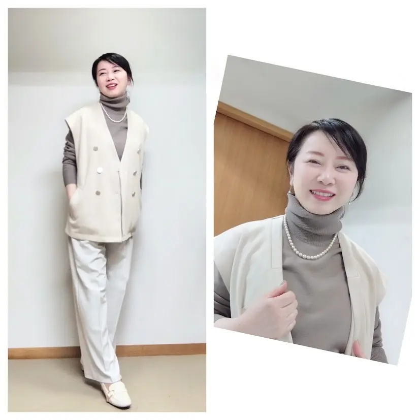 1月下旬。アラフィフ秘書お仕事毎日服の画像_4