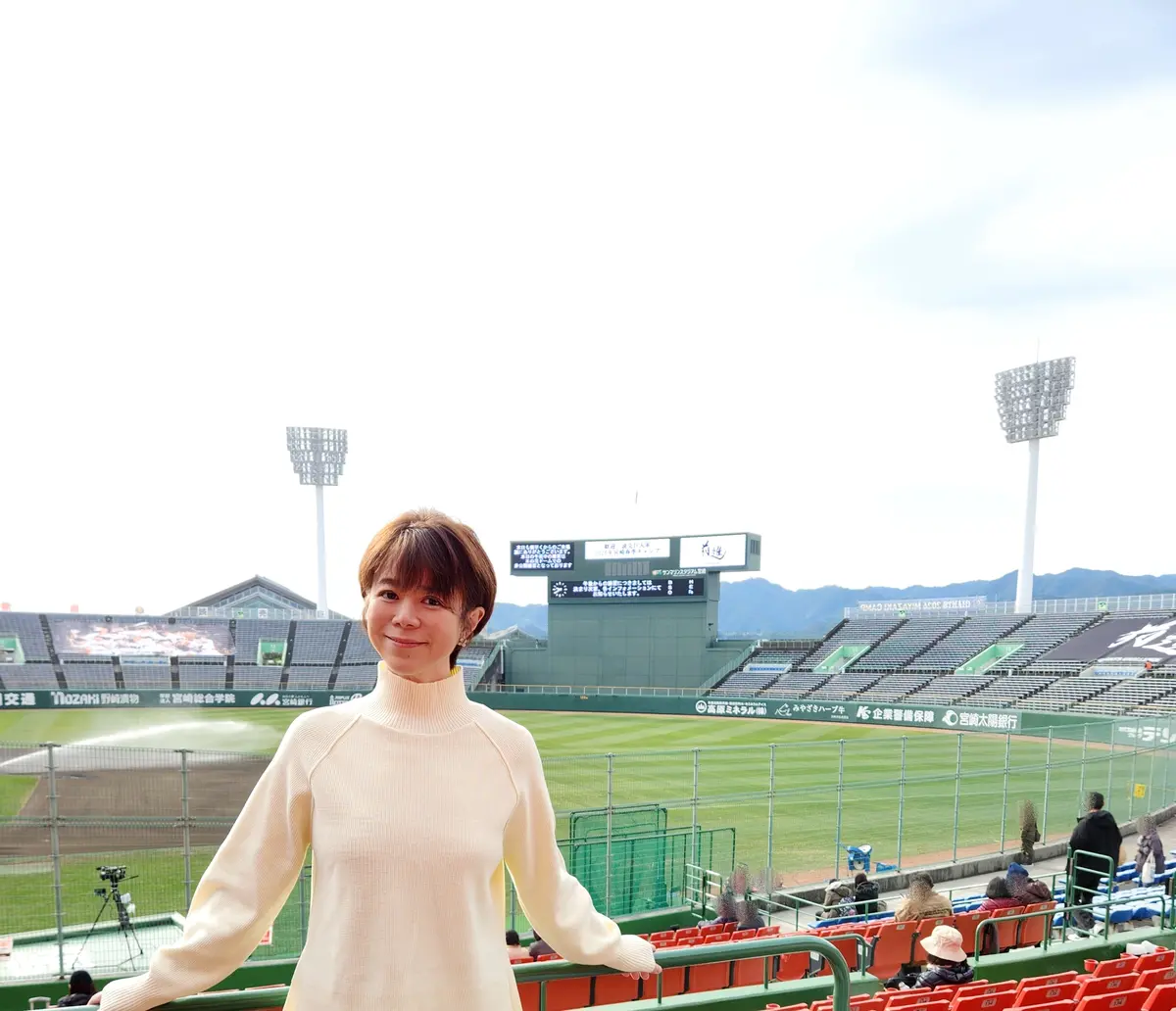 春色ニットで宮崎キャンプへの画像_12