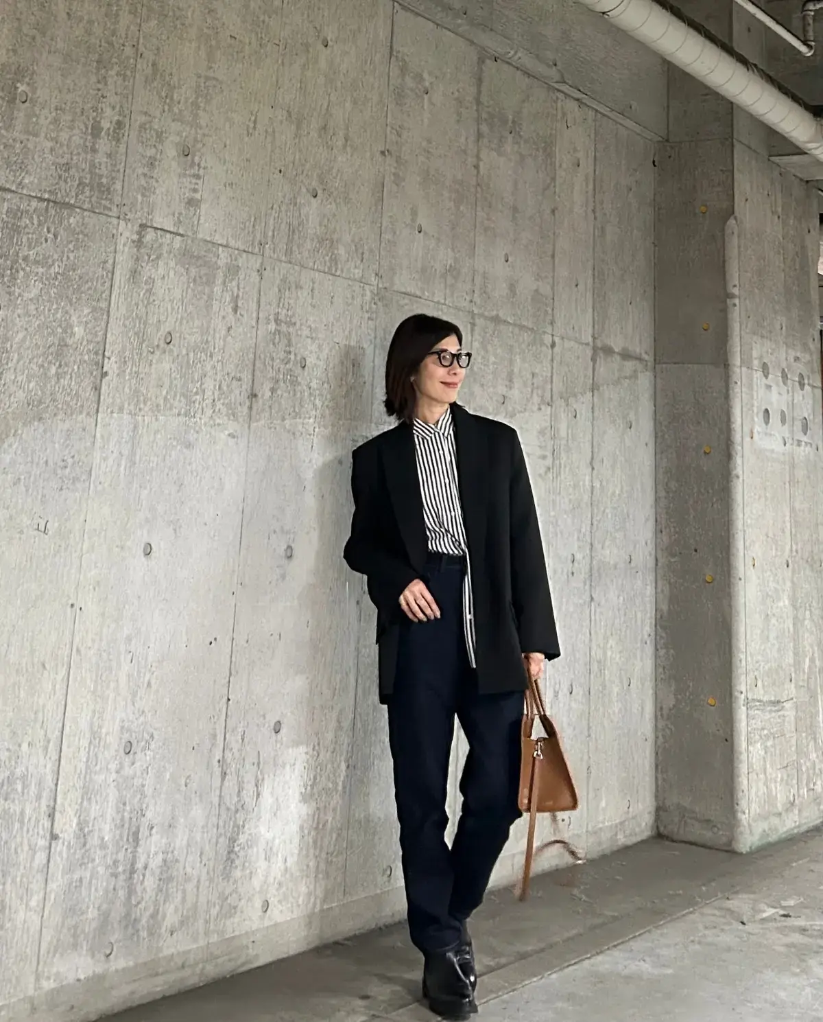 オーバーサイズのジャケット