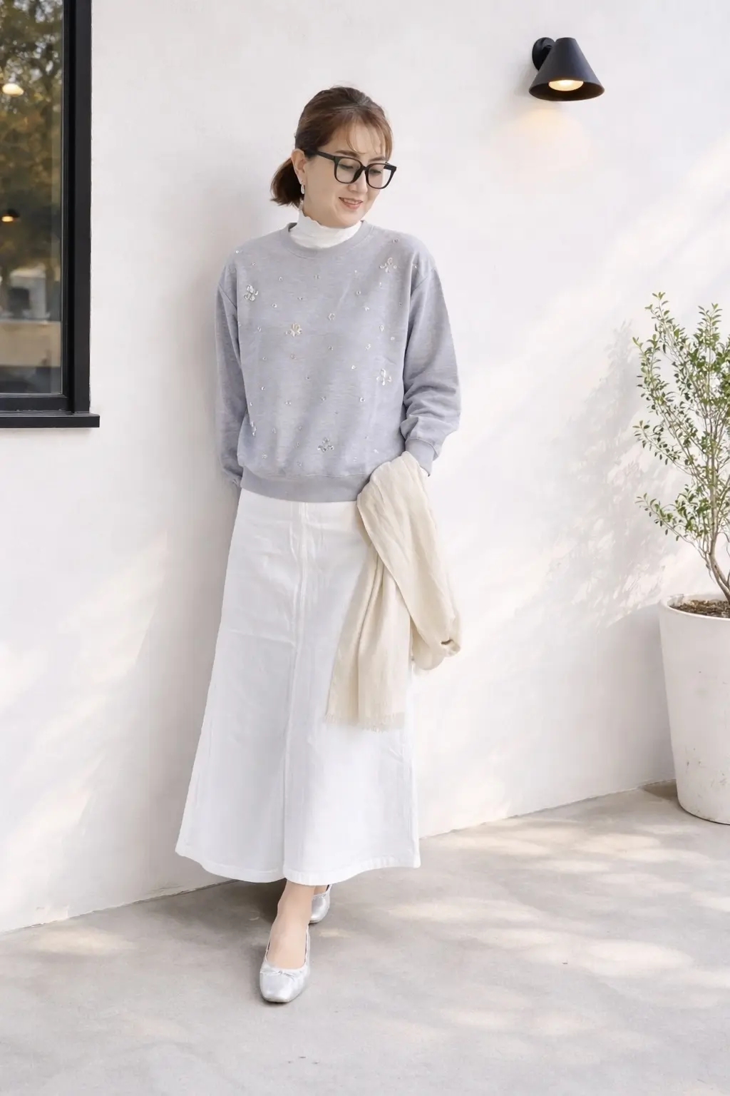 白のデニムで爽やかにお出かけ！！の画像_5