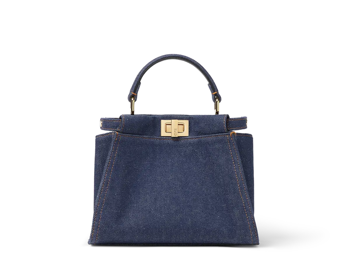 フェンディ バッグ「ピーカブー」デニム