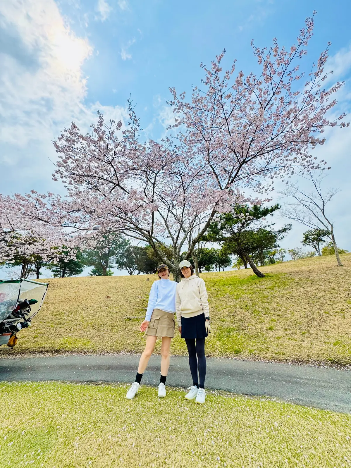 桜満開のお花見ゴルフを満喫🌸の画像_1