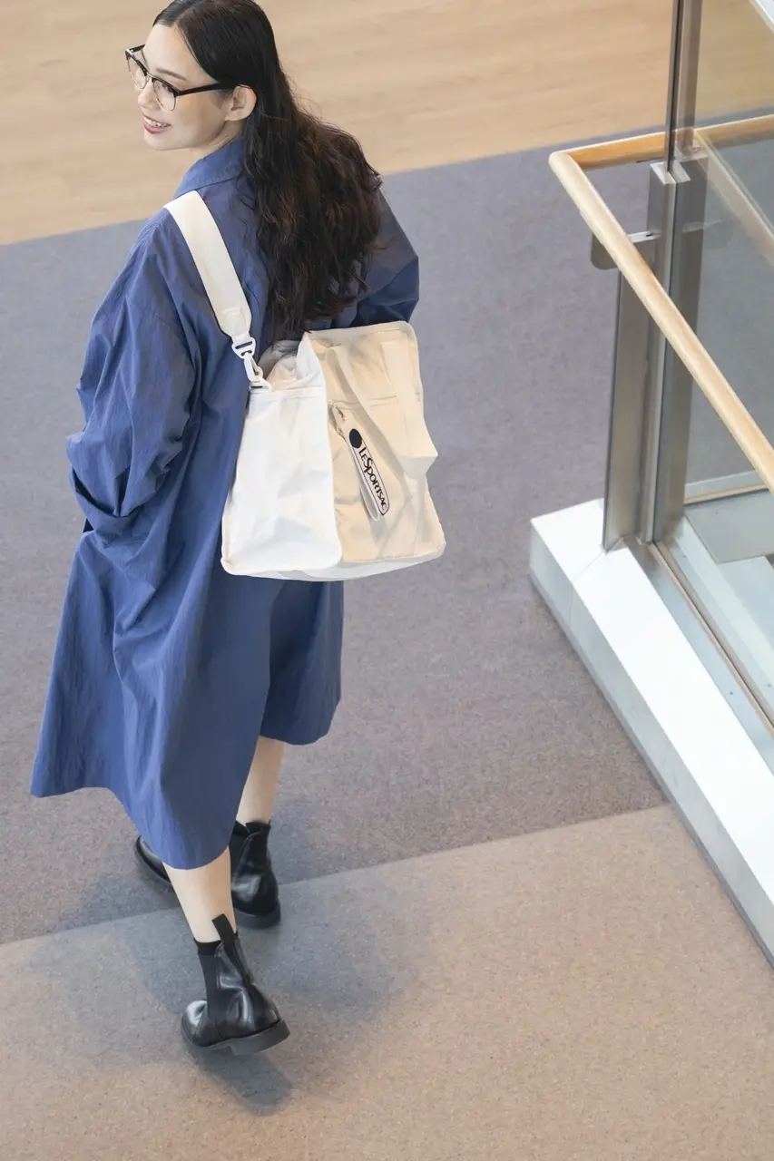 レスポートサックとひとりっぷ®のコラボレーションシリーズ ONE DAY CABIN H34×W33×D19cm ￥33,000、Color: NOUMU(ノウム)、OBORO(オボロ)