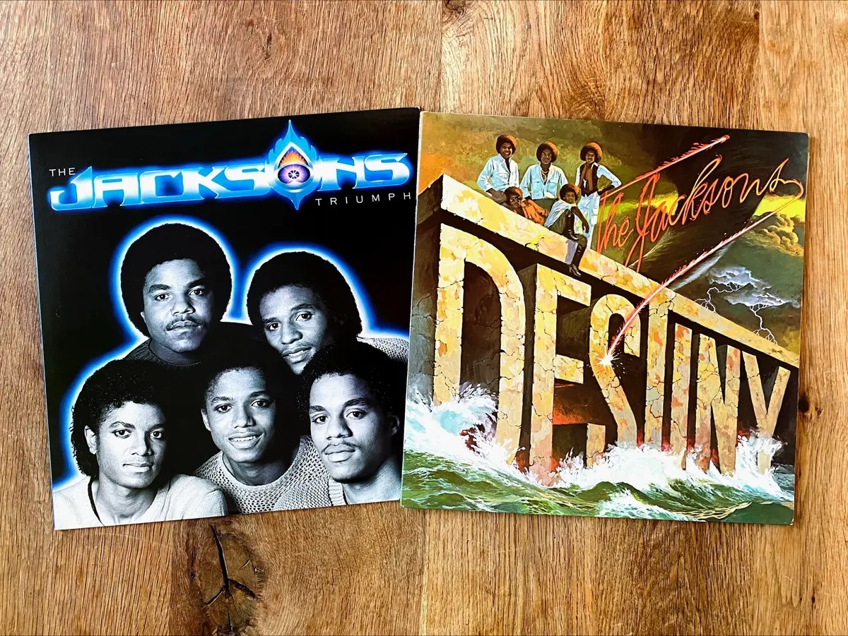 ジャクソンズのレコード　Jacksons DESTINY Triumph