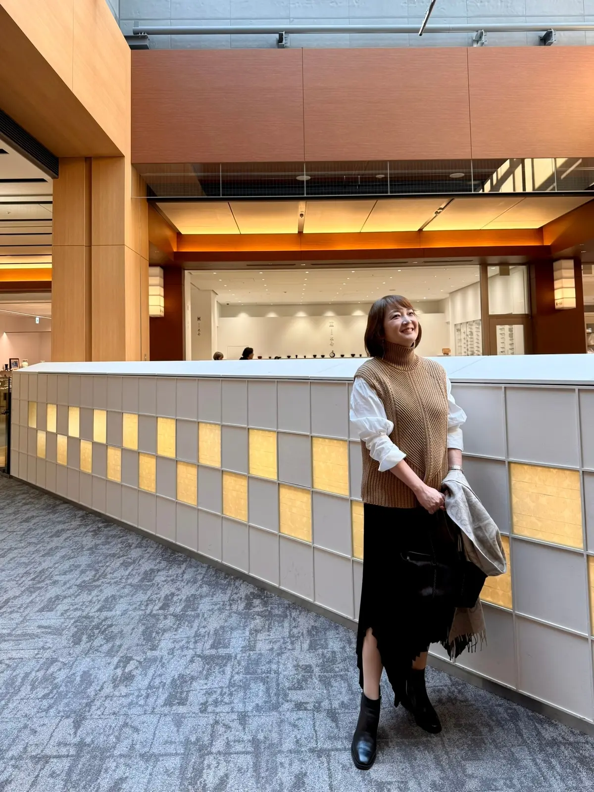 梅澤千佳子　東京ミッドタウン