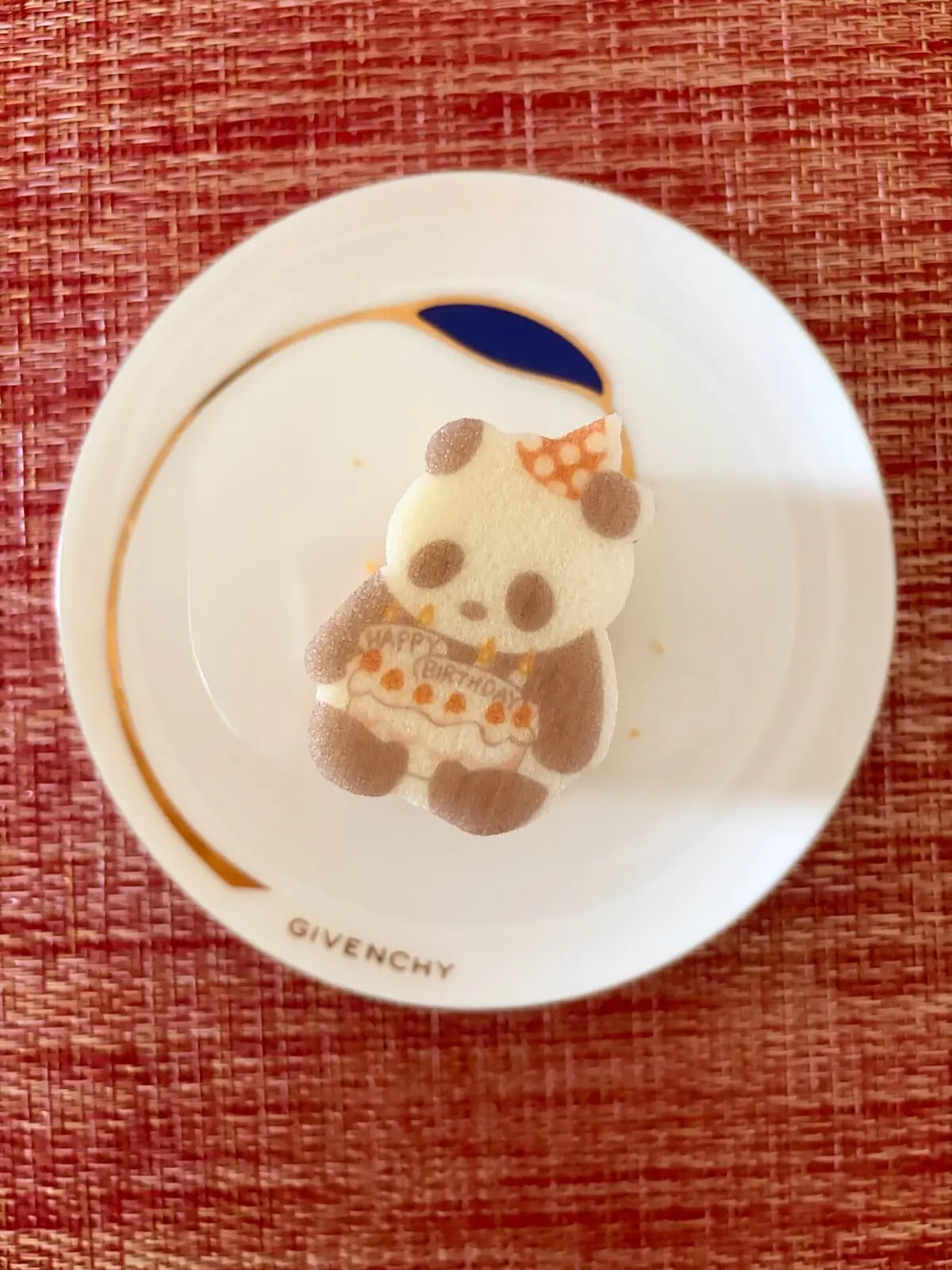 パンダダウム、型抜きした後