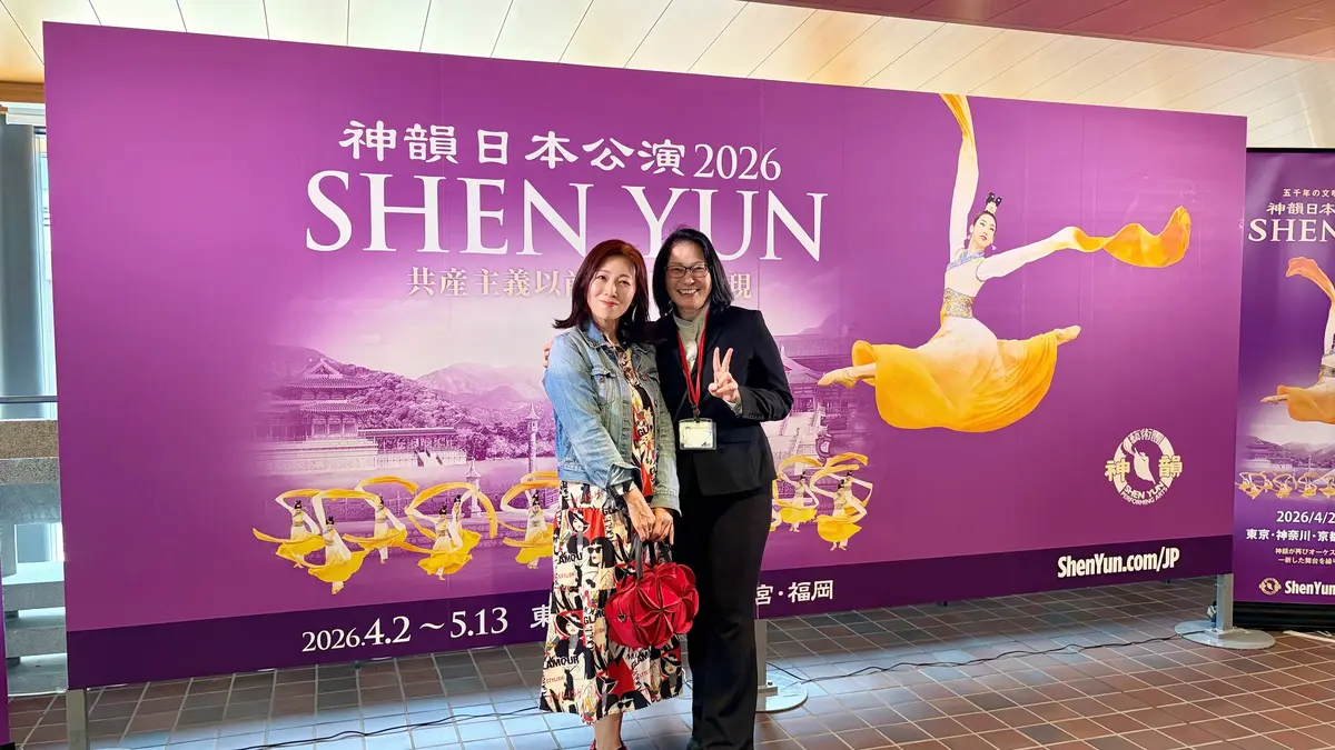 スタッフの徐さんと