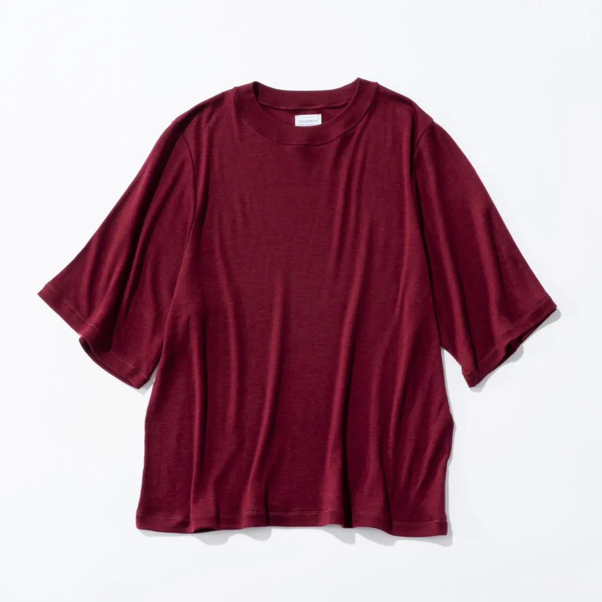 GOOD PEOPLE GOOD STITCHING GOOD PRODUCT×eclat
ウールジャージーTシャツ
￥24,200