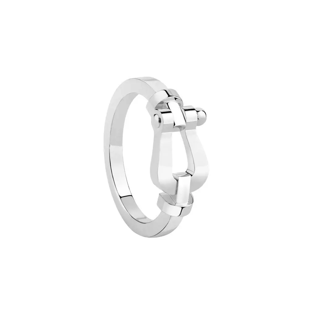 フレッド「フォース 10」　リング　ホワイトゴールド