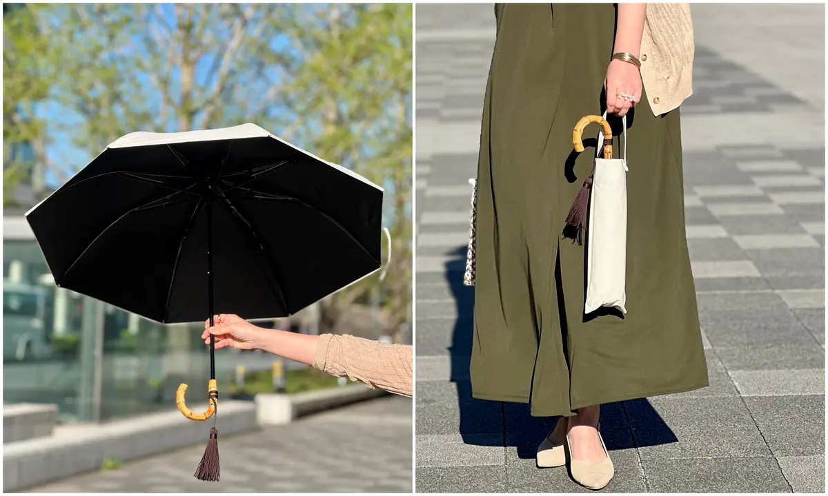 エクラ 華組　水口さん　お気に入り　日傘　UVケア　エクラプレミアム