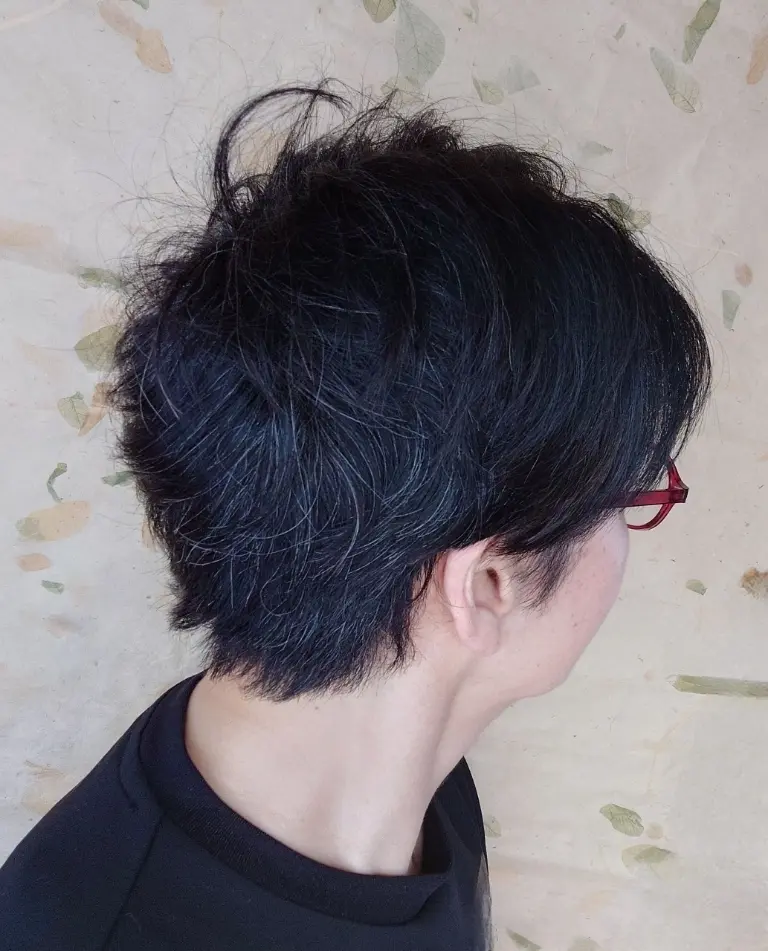 ヘアドネーション後の寝癖